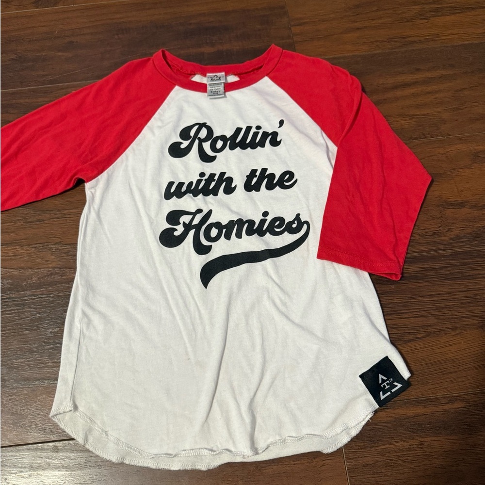 Boys 3/4 sleeve tee